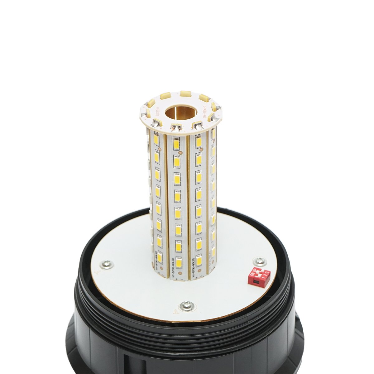 Girofar led 12-24V cu 3 functii si talpa magnetica IP65
